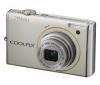 Coolpix  S640 strieborný + Puzdro Pix Ultra Compact + Pamäťová karta SDHC 8 GB + Batéria ENEL12 pre Nikon S610, S710