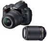 NIKON D5000 + objektív AF-S DX VR 18-55 mm + objektív AF-S DX VR 55-200 mm + Púzdro Reflex + Statív CX-480