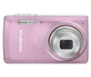 ľ[mju:]  5010 - pink + Ultra-compact Camera Case - 9.5x2.7x6.5 cm + 8 GB SDHC Memory Card + Li-42B Battery