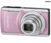 OLYMPUS ľ[mju:]  7040 - pink + Ultra-compact Camera Case - 9.5x2.7x6.5 cm + 4 GB SDHC Memory Card