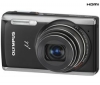 ľ[mju:]  9010 - black + Compact Camera Leather Case - 11x3.5x8 cm + 16 GB SDHC Memory Card + Pocketpod Mini Tripod