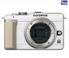 OLYMPUS Pen E-PL1 - biely + Ruksak Expert Shot Digital - čierny/oranžový  + Pamäťová karta SDHC 16 GB + Kompatibilná batéria PS-BLS1