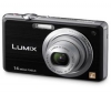 Lumix  DMC-FS11 - čierny + Kompaktné kožené puzdro Pix 11 x 3,5 x 8 cm + Pamäťová karta SDHC 8 GB