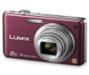 Lumix  DMC-FS30 - fialový + Kožené puzdro DMW-PSH08XEK - čierne