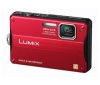 PANASONIC Lumix   DMC-FT10EF-R - Digital camera - compact - 14.1 Mpix - optical zoom: 4 x - supported memory: SD, SDXC, SDHC - red + Púzdro Pix Compact + Pamäťová karta SDHC 8 GB + Mini trojnožka Pocketpod