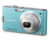 Lumix  DMC-FX66 modrý + Ultra Compact PIX leather case + Pamäťová karta SDHC 16 GB