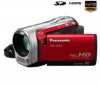 PANASONIC Videokamera HDC-SD60 - červená + Brašna + Pamäťová karta SDHC 16 GB + Câble HDMi mâle/mini mâle plaqué or (1,5m)