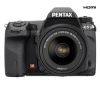 PENTAX K-5 - Digital camera - SLR - 16.28 Mpix - -DA 18-55mm WR lens - optical zoom: 3.1 x - supported memory: SD, SDHC + Ruksak Expert Shot Digital - čierny/oranžový  + Pamäťová karta SDHC 16 GB + Batéria D-LI90 + Ąahký statív Trepix