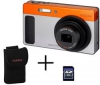 PENTAX Optio H90 sivý/oranžový + puzdro 50159 + pamäťová karta SD 2 GB + Batéria D-LI88