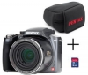PENTAX Optio  X90 + puzdro + SD karta 4 GB  + Digital Camera battery compatible D-Li106...