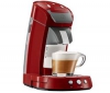 Kávovar Senseo Latte HD7850/80 - červený + Odvápnovac HD7006/00