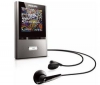 PHILIPS MP3 prehrávač FM GoGear ViBE SA2VBE08K/02  8 GB - tmavo šedý + Slúchadlá EP-190