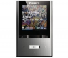 PHILIPS MP3 prehrávač FM GoGear ViBE SA2VBE16K/02  16 GB - tmavo šedý + USB nabíjačka - biela
