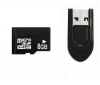 PIXMANIA Pamäťová karta microSD 8 GB + cítacka USB