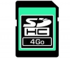 Pamäťová karta SDHC 4 GB + Pamäťová karta SD 2 GB