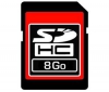Pamäťová karta SDHC 8 GB + Pamäťová karta SD 2 GB