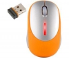 SAITEK Bezdrôtová optická myš + Nano dongle M100X - oranžová  + Hub USB 4 porty UH-10 + Zásobník 100 navlhčených utierok