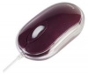 SAITEK Optická myš Crystal fialová USB 2.0