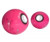 SAITEK Reproduktory Pink Butterfly + Audio Switcher 39600-01 + Náplň 100 vlhkých vreckoviek