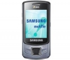 SAMSUNG C6112 Dual Sim - modrý + Sada Bluetooth spätné zrkadlo Tech Training + Pamäťová karta Micro SD HC 4 GB + adaptér SD