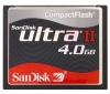 SANDISK Pamäťová karta CompactFlash Ultra II 66X 4 GB + Pamäťová karta CompactFlash 100x 4GB