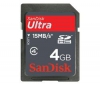 Pamäťová karta SDHC Ultra II 4 GB + Pamäťová karta SD Ultra II 66X 2 GB