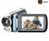 SANYO HD videokamera Xacti GH1 - modrá + Batéria DB-L80AEX + Pamäťová karta SDHC 8 GB + Câble HDMi mâle/mini mâle plaqué or (1,5m)