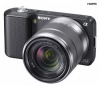 SONY NEX-3K čierny + objektív 18 - 55 mm + Ruksak Expert Shot Digital - čierny/oranžový  + Pamäťová karta SDHC Premium 32 GB 60x + Batéria lithium-ion NPF-W50 P/NEX