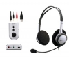 SONY Slúchadlá s mikrofónom DR-260USBS + Audio Switcher 39600-01