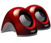 SWEEX Reproduktory Notebook Speaker Set SP132 - Rosy Red + Audio Switcher 39600-01 + Náplň 100 vlhkých vreckoviek