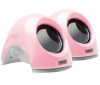 SWEEX Reproduktory Notebook Speaker Set SP139 - Baby Pink + Audio Switcher 39600-01 + PC Headset 120