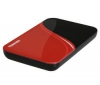 TOSHIBA Prenosný externý pevný disk StorE Art - 500 GB - červený + Puzdro LArobe black/pink