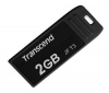 TRANSCEND Kľúč USB JetfFlash T3 2 GB - čierny + Hub 4 porty USB 2.0 + Kábel USB 2.0 A samec/samica - 5 m (MC922AMF-5M)