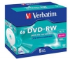 VERBATIM DVD-RW 4,7 GB (balenie 5 ks)