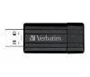 USB kľúč Store'n' Go PinStripe 4 GB - čierny  + Zásobník 100 navlhčených utierok + Čistiaci stlačený plyn viacpozičný 252 ml