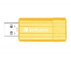 VERBATIM USB kľúč Store'n' Go PinStripe 4 GB - slnecná žltá