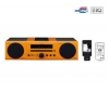 YAMAHA Mikroveža MCR-140 - oranžová + Infracervené bezdrôtové audio slúchadlá Philips SHC2000/00